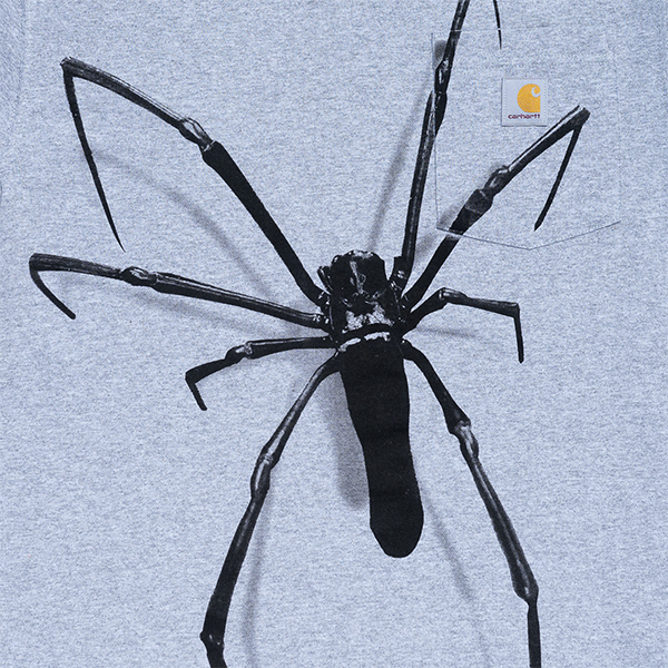 Black Phase Orb Weaver Pocket Tee